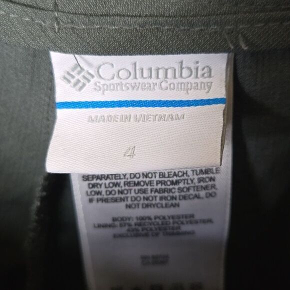 Columbia Omni-Shade Packable Skort Sun Protection Hiking Trail Skirt/Short Gray - Picture 11 of 13